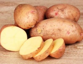 Khoai tây vỏ hồng ruột vàng
